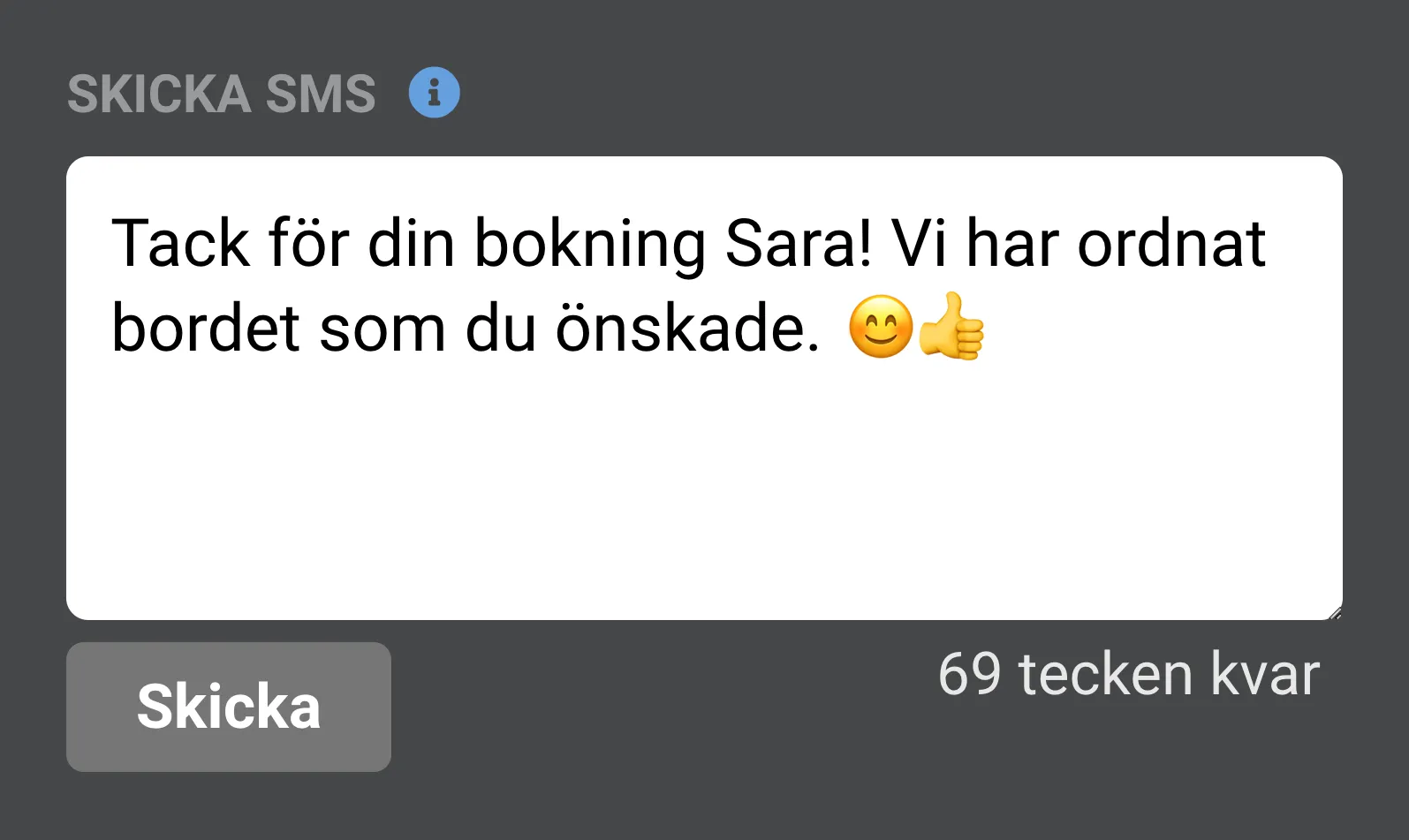 Kontakta gästen direkt från bokningen